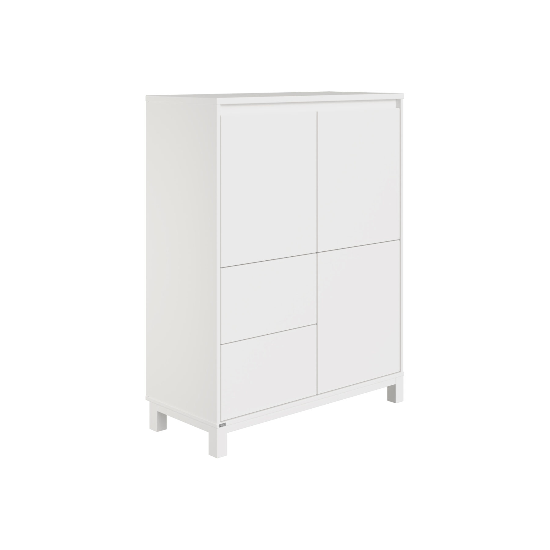 PAIDI Olli Highboard 2t2s Kreideweiss 1685711