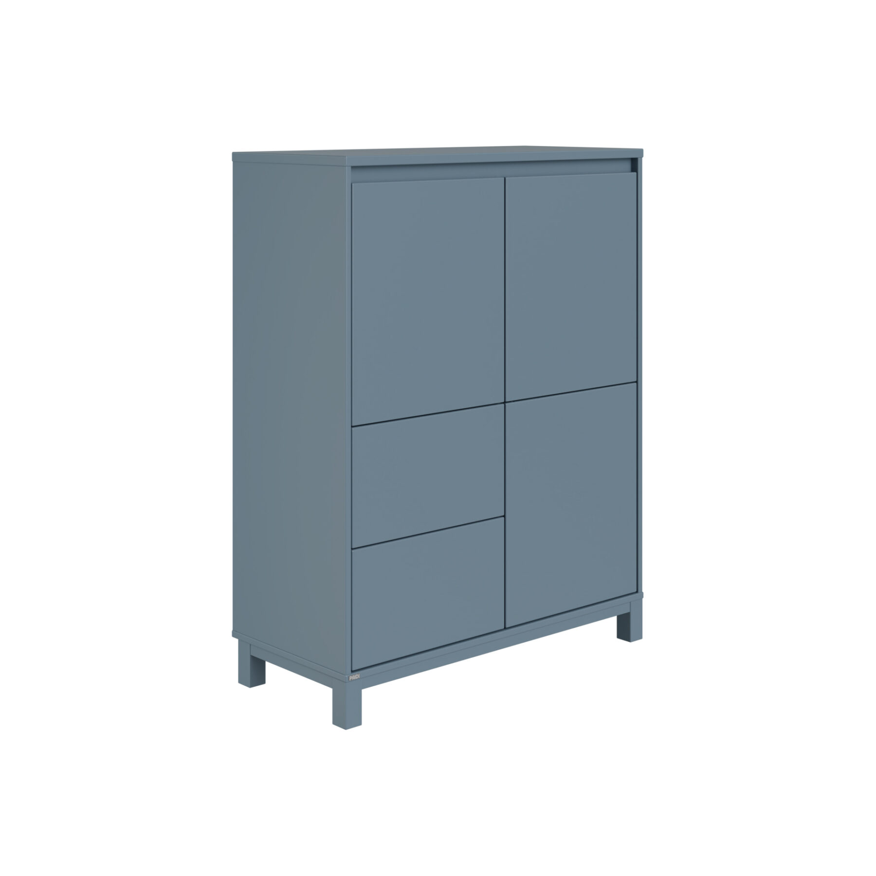 PAIDI Olli Highboard 2t2s Mattblau 1685788