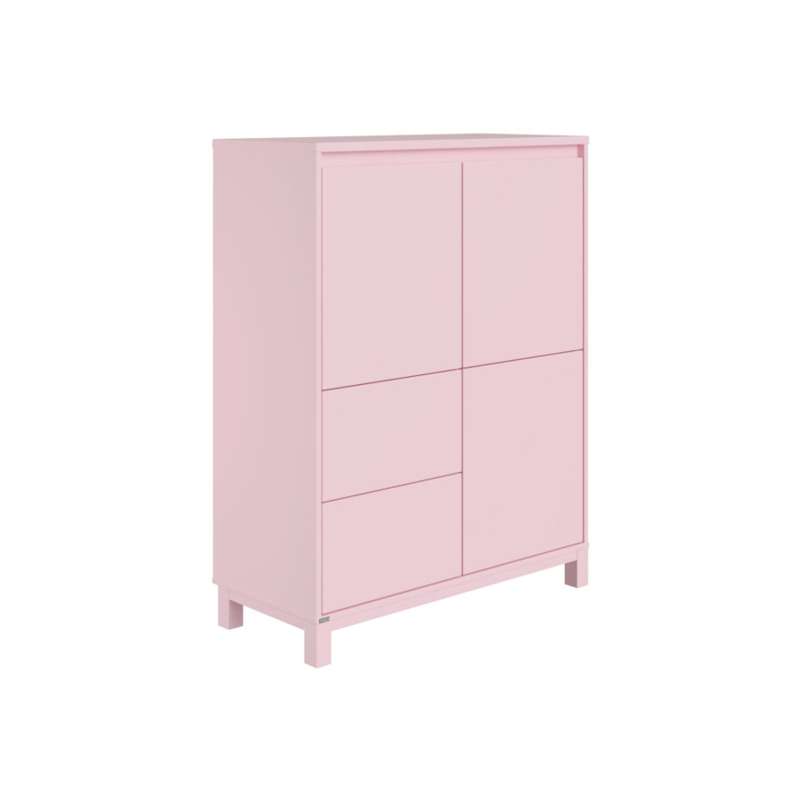 PAIDI Olli Highboard 2t2s Rose 1685733