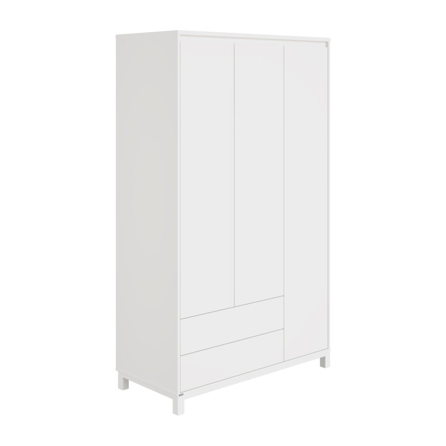 PAIDI Olli Kleiderschrank 3t2s Kreideweiss 1681351