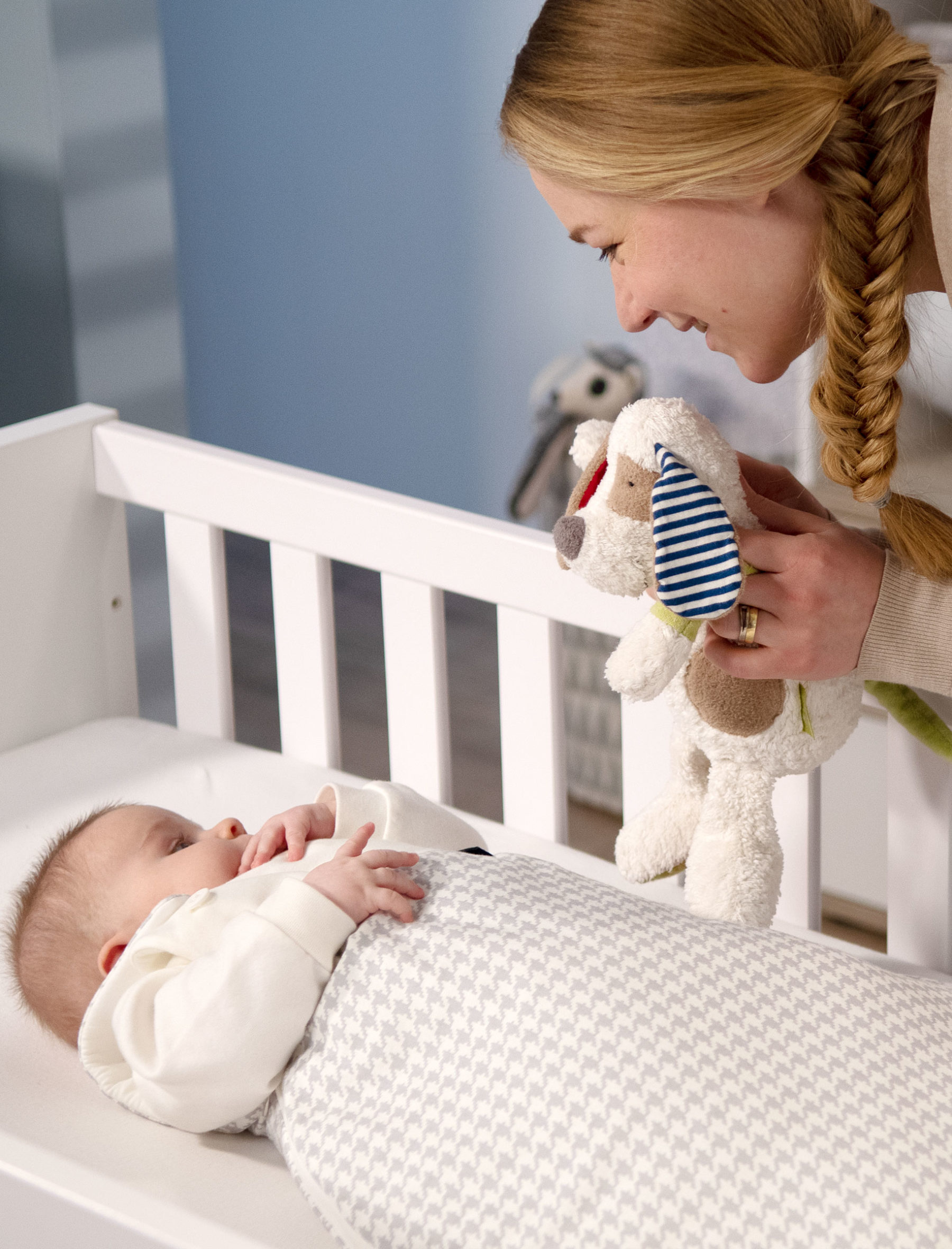 PAIDI Kindermöbel, Babyzimmer, Babybett mitwachsend, mitwachsendes babybett, babymöbel, babyzimmer möbel