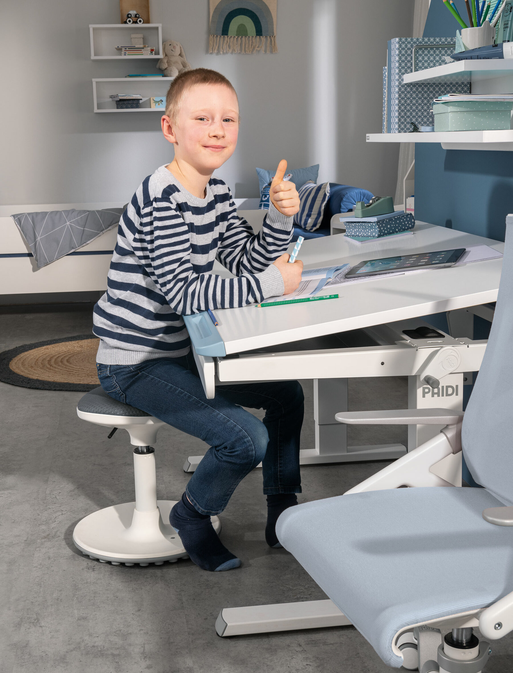 PAIDI Kinderschreibtisch Teenio Ergonomie