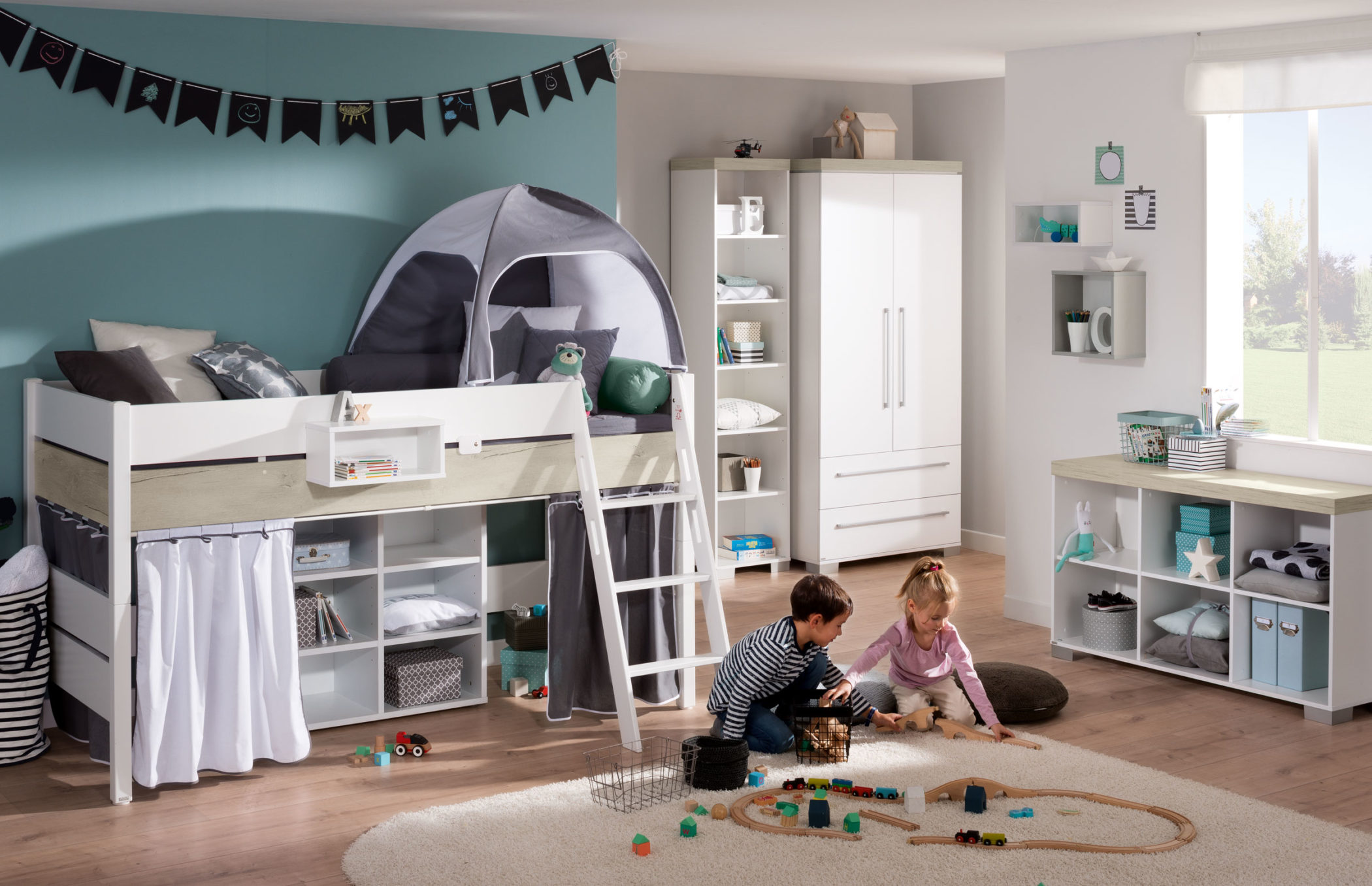 PAIDI Kinderzimmer Kira Spielbett