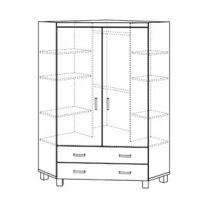 PAIDI Biancomo Kleiderschrank 16705400