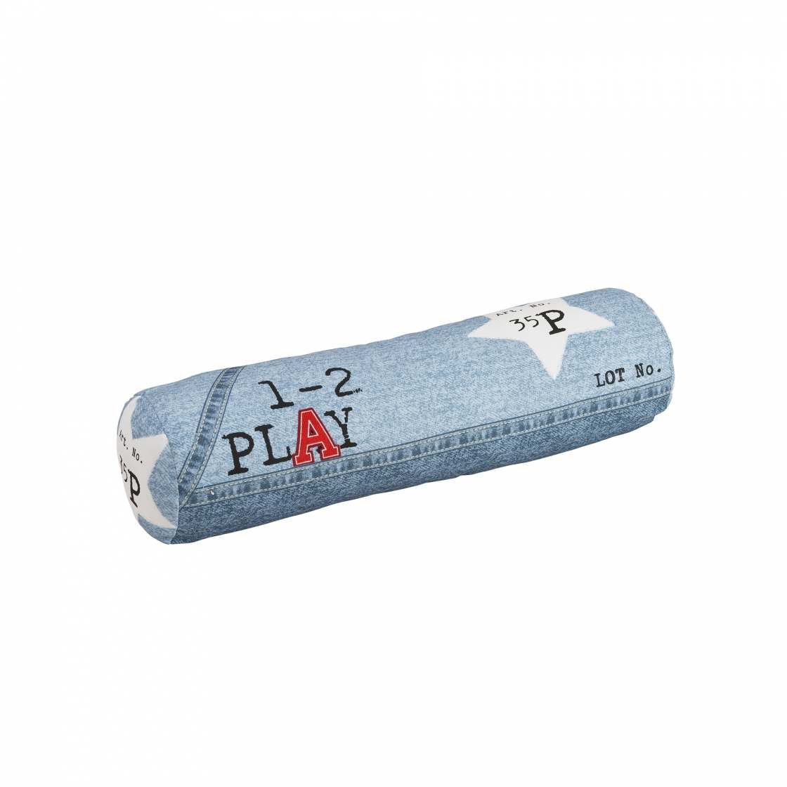 PAIDI Motiv Textilien Jeans Style Kissenrolle 2594282