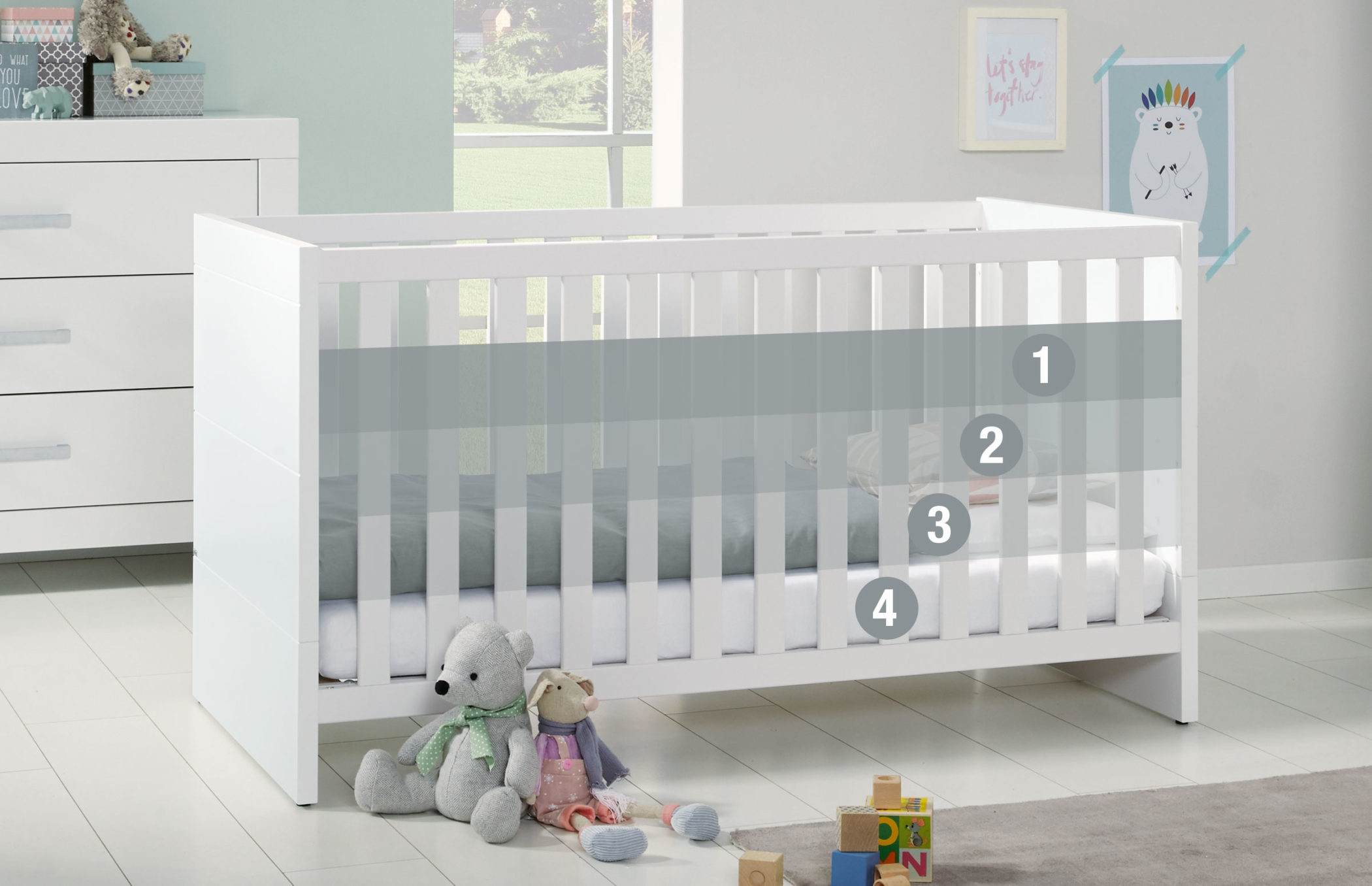 Umbaumöglichkeiten für Babybetten | PAIDI ♥